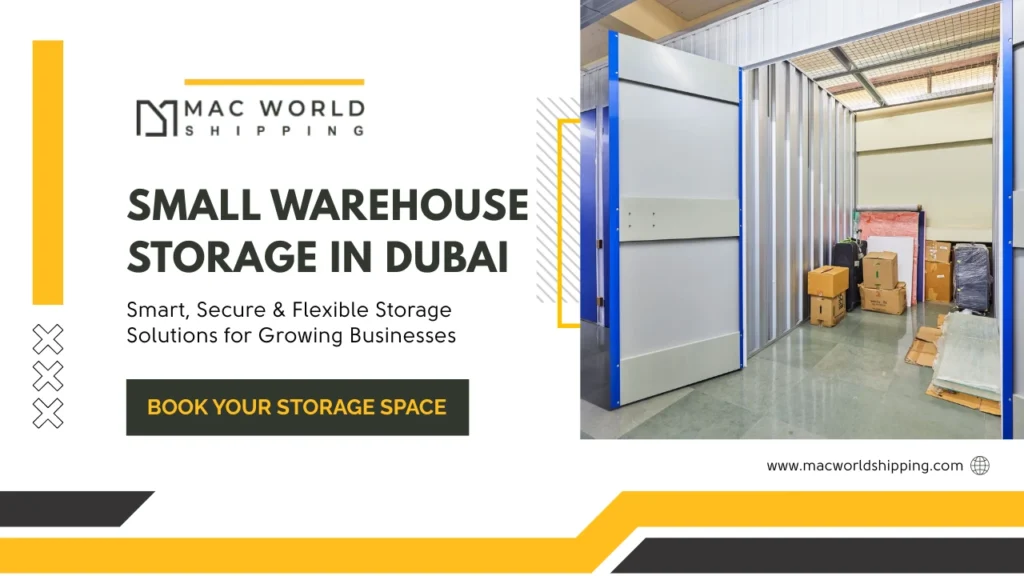 smart small warehouse storage in Dubai