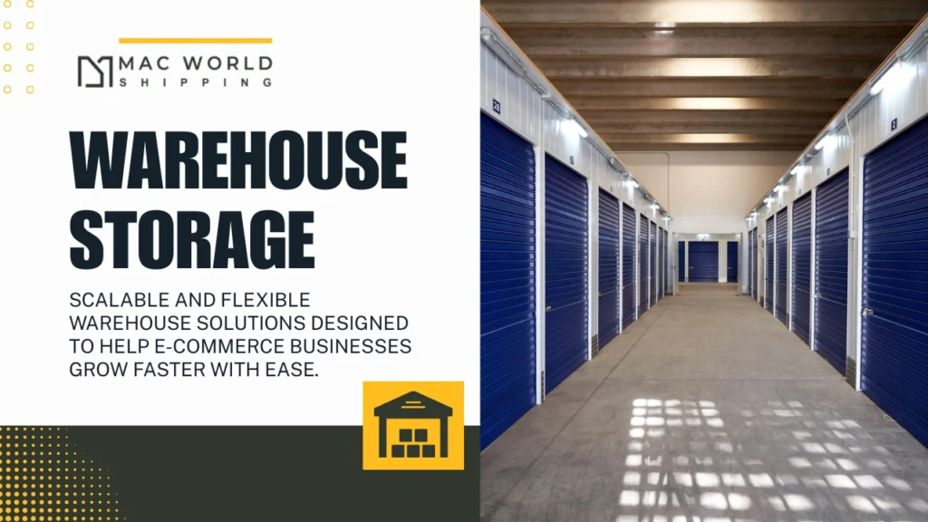 How Warehouse Storage in Dubai Helps Online Sellers Scale Faster
