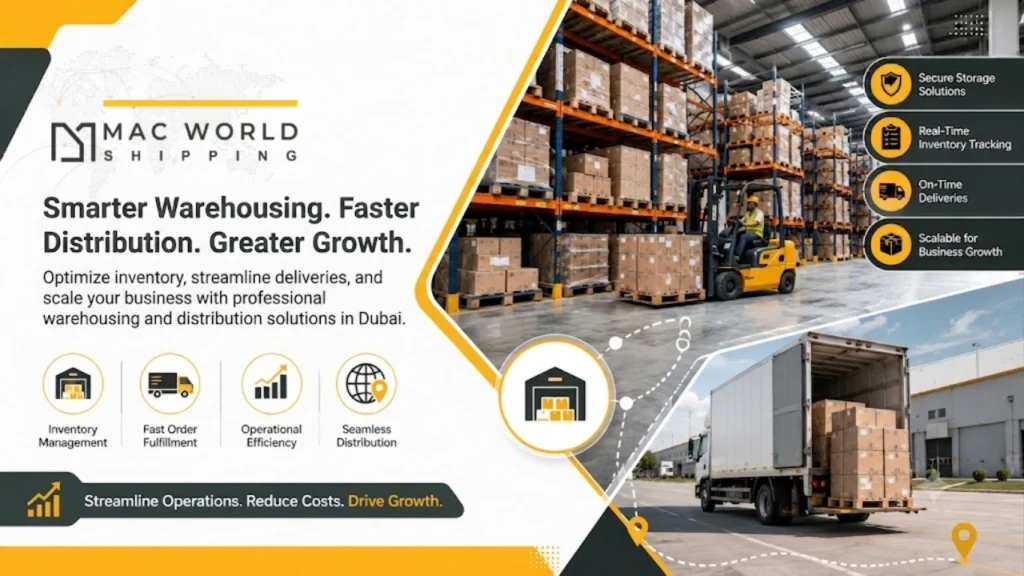Warehousing and Distribution Dubai